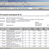 Расход товаров - печатная форма